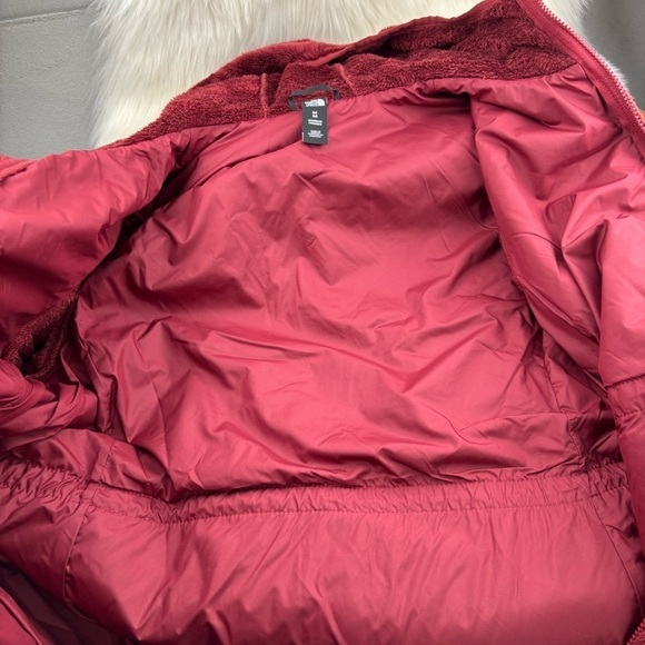 THE NORTH FACE PARKA LINED FLEECE COAT TOP JACKET SIZE MEDIUM WOMANS - Picture 8 of 12